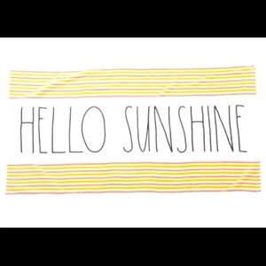 Rae Dunn Hello Sunshine Beach Towel